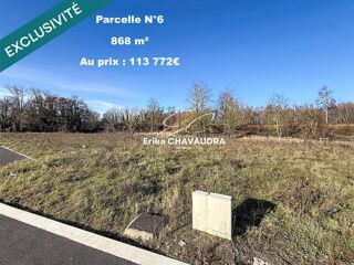  Terrain � vendre 868 m�