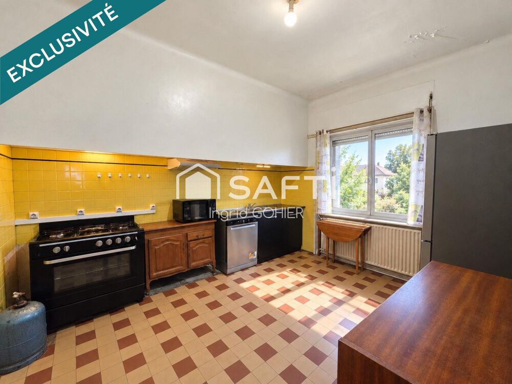 Maison familiale atelier 70m²-garage-terrain 1000 m²