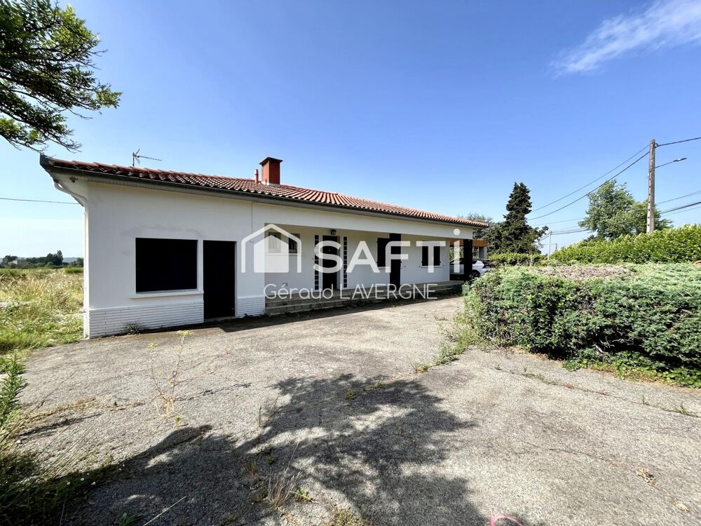 Maison avec beaucoup de potentiel !