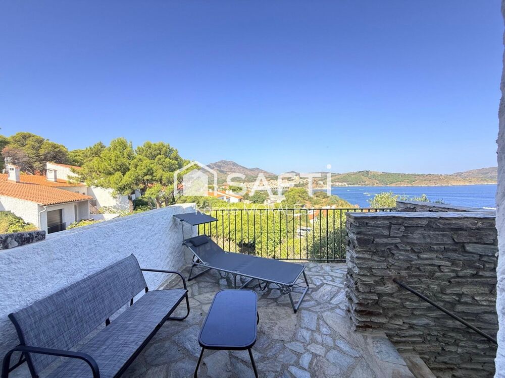 Vente Maison BANYULS-SUR-MER, VILLA, VUE BAIE ET CAP BEART,2 MIN D UNE BELLE CRIQUE Banyuls-sur-mer