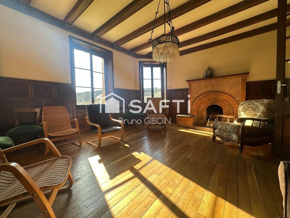 Vente Maison Maison de maître, 306 m²,12 pièces, 10 chambres, parc boisé. Autry-le-chatel