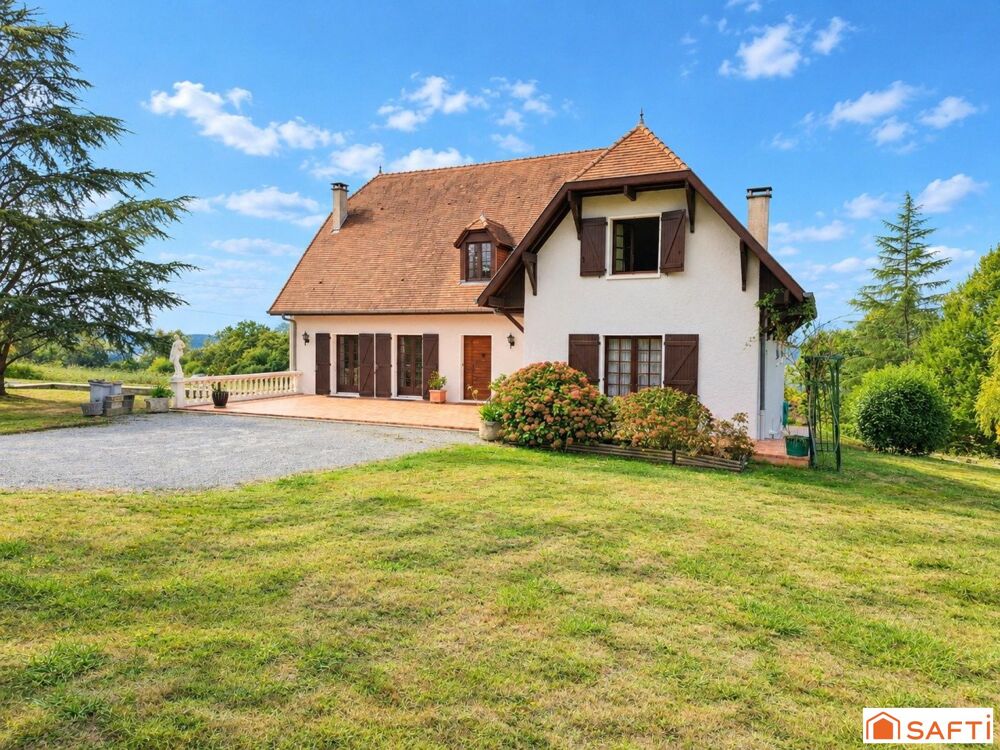 NÉO-BÉARNAISE  255 m²  PARC DE 7 500 m²  CALME ABSOLU