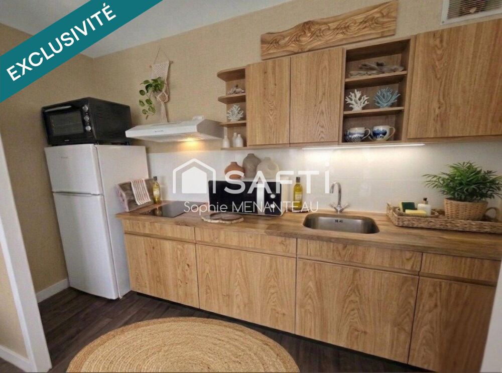 Appartement type Studio avec jardinet Mer à 900m