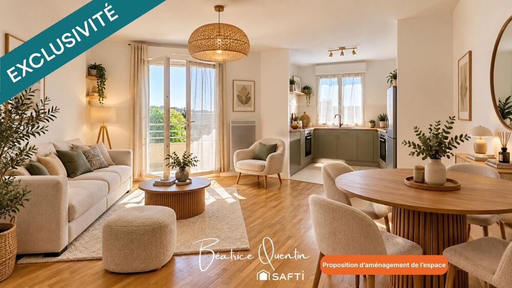 Vente Appartement Centre-ville, gare à pied, lumineux & balcons, parking Bretigny-sur-orge