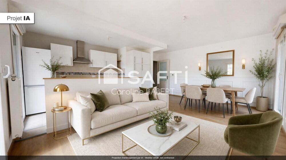 Vente Appartement Wattignies : 3 pièces avec jardin de 100 m² Wattignies