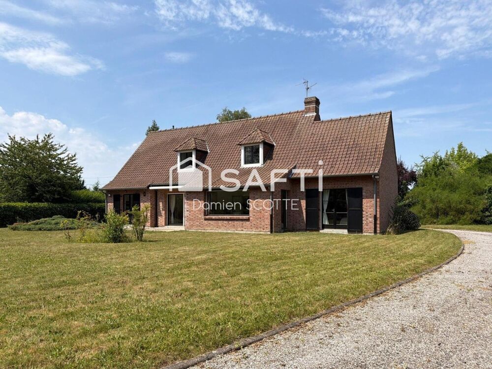 Maison individuelle de 205 m², double garage, 4 chambres