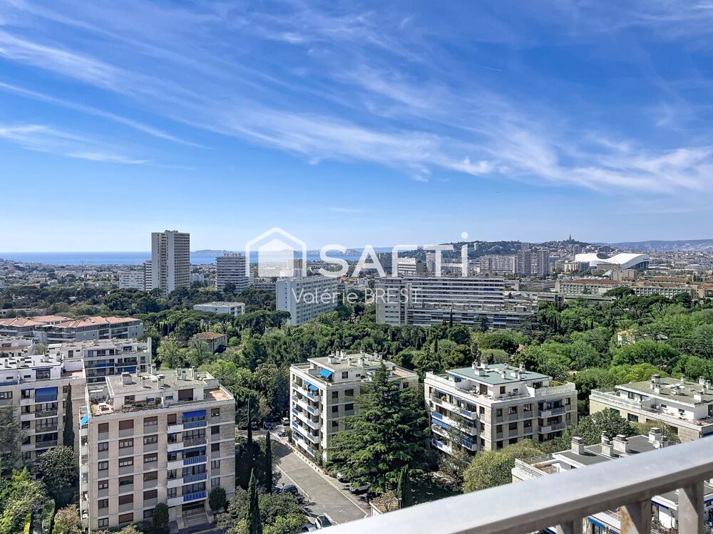 Vente Appartement Marseille 13009 - type3/4 de 87m2 vue Mer- Balcons Marseille 9