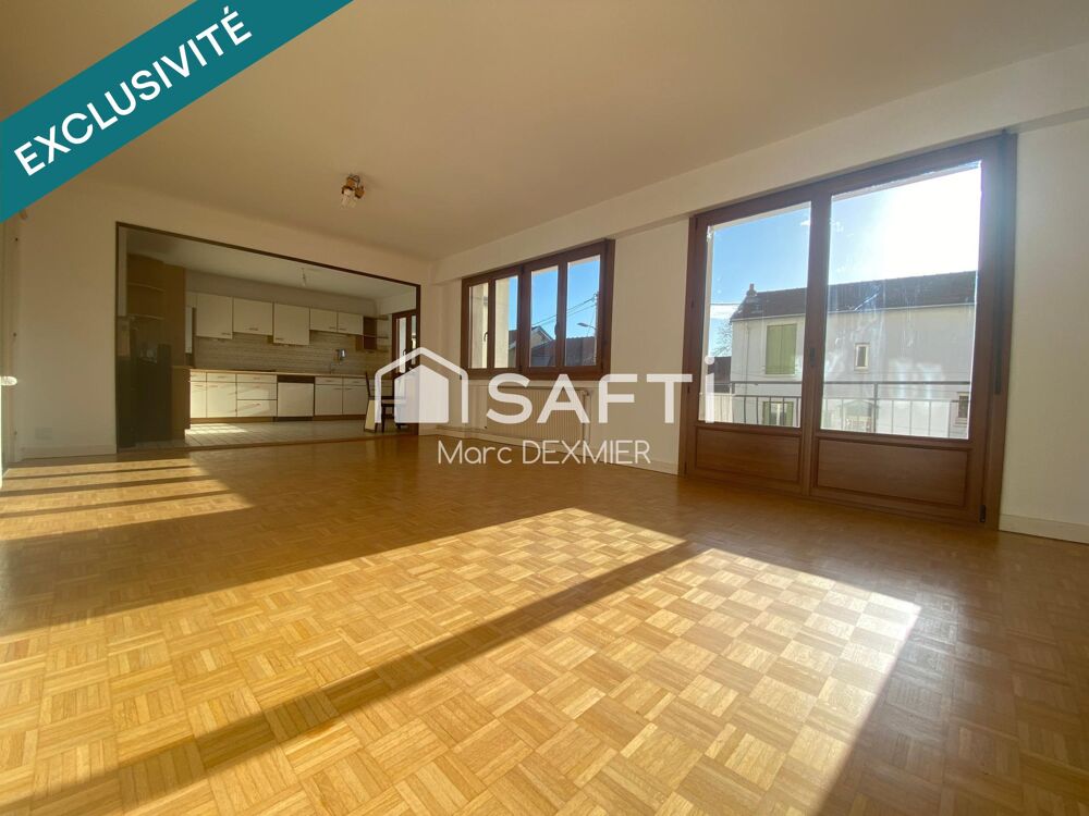 Saint-Max: 4 pièces, 3 chambres et garage individuel fermé