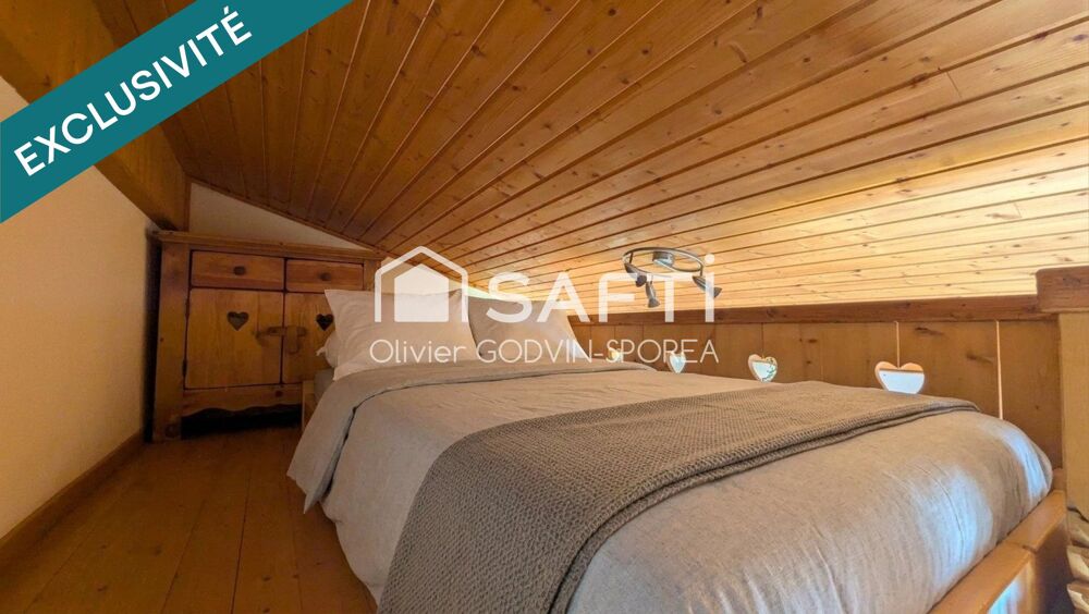 Vente Appartement Deux pièces chaleureux avec mezzanines et parking couvert au pied du téléphérique de Nyon à Morzine Morzine