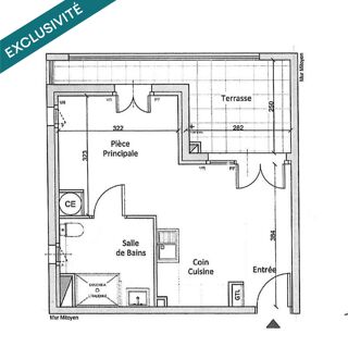  Appartement � vendre 1 pi�ce 29 m�