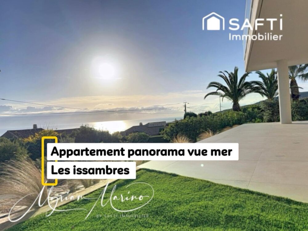APPARTEMENT DEXCEPTION AVEC TERRASSE ET PANORAMA VUE MER - LES ISSAMBRES (83380)
