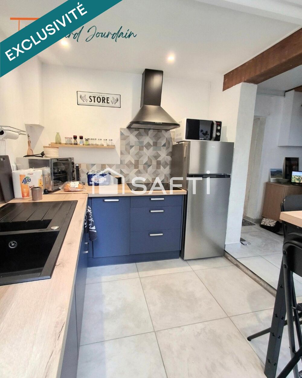 Vente Maison Maison rénovée de 63 m² avec cour intérieure et terrain de 213 m² à Retournac Retournac