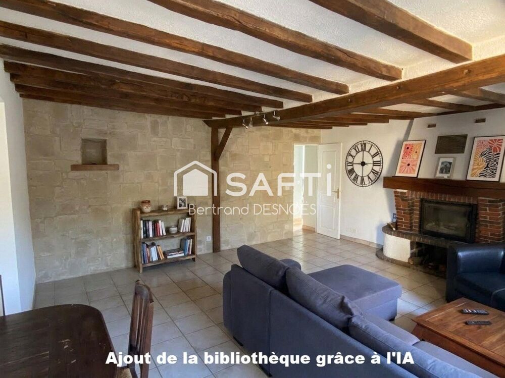 Vente Maison Longère Vion 128m², piscine, DPE B, 4 chambres Vion