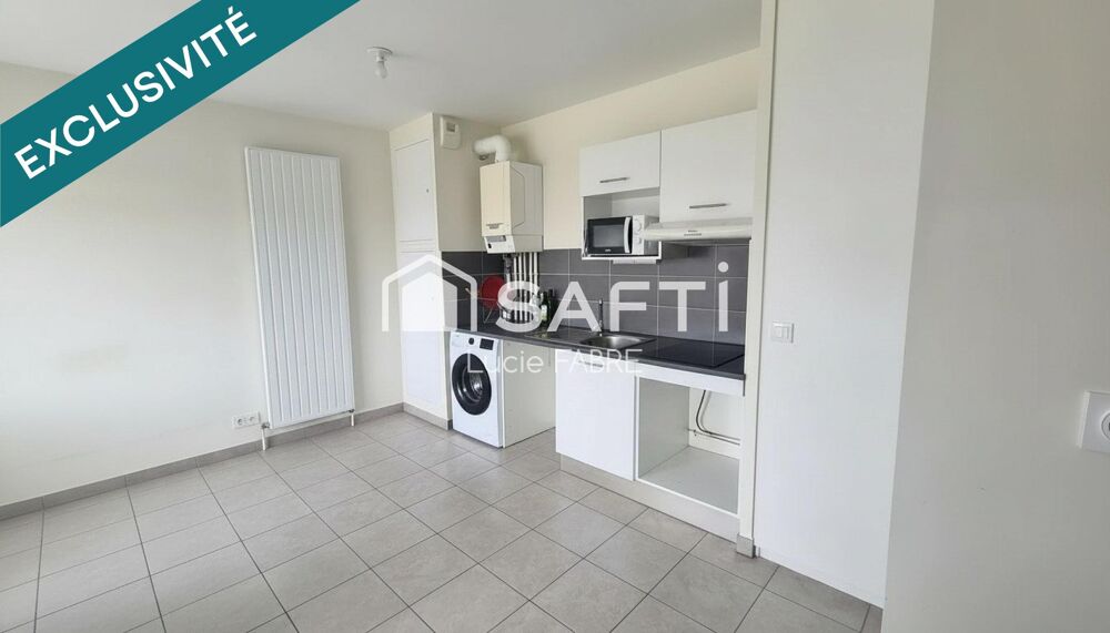 T1 vendu loué 27 m² + parking, Beauzelle