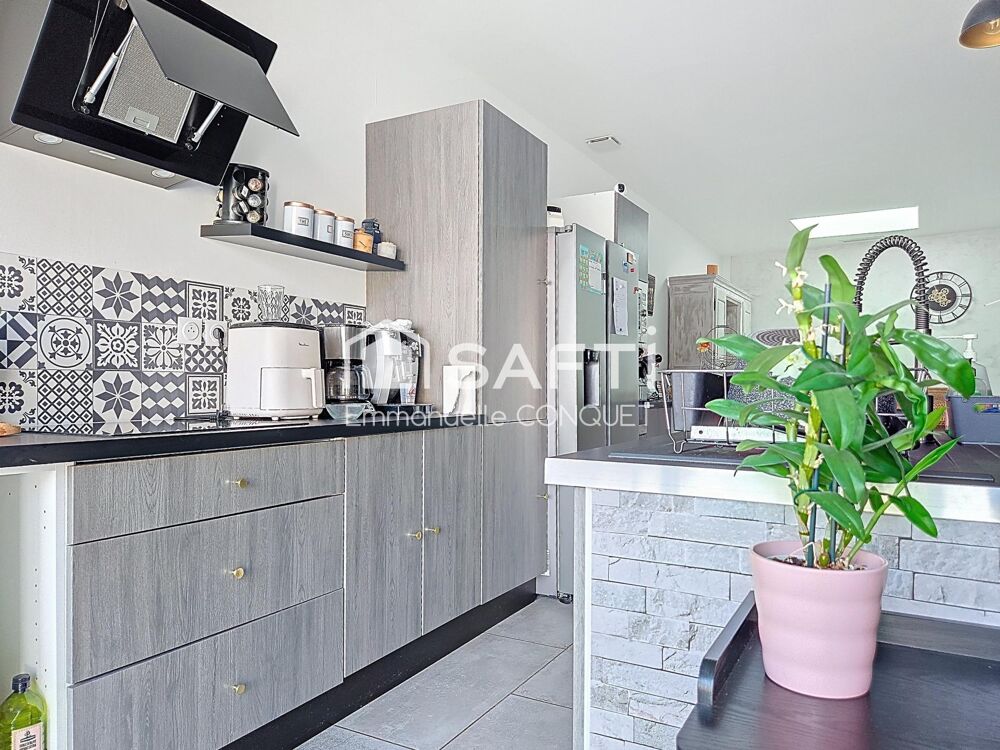 Maison T6 de 147 m², garage, terrasse, mer à 2 minutes