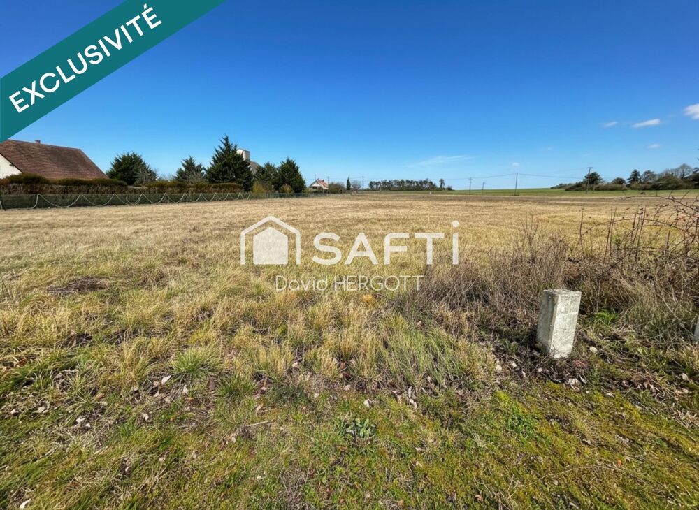 Vente Terrain ? Terrain à bâtir viabilisé - 1 247 m² - Verdes (Beauce la Romaine) Verdes