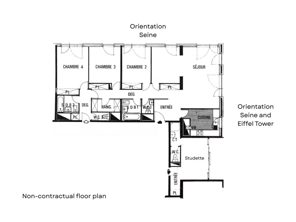 � vendre  Appartement Paris 15