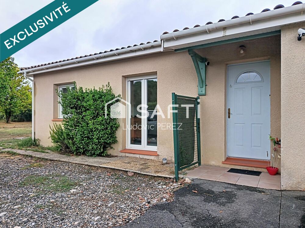 Vente Maison Labastide-Saint-Sernin 31620 - Maison T4 - Garage - Terrain 830 m2 Labastide-saint-sernin
