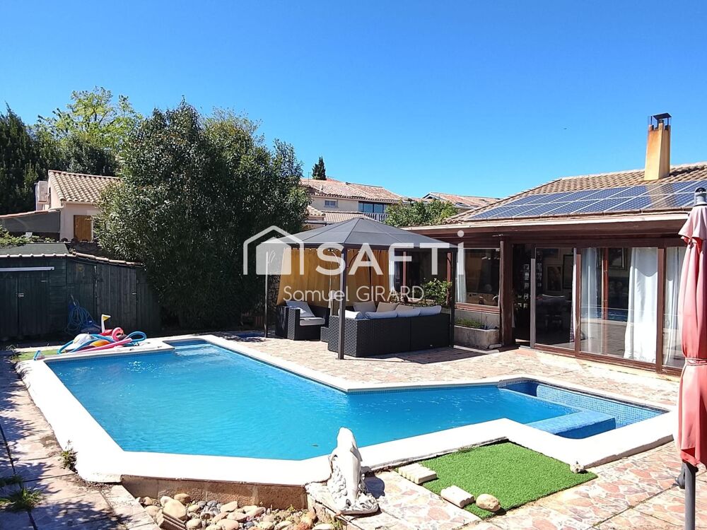 34770 GIGEAN MAISON DE PLAIN PIEDS PISCINE APPARTEMENT ANNEXE