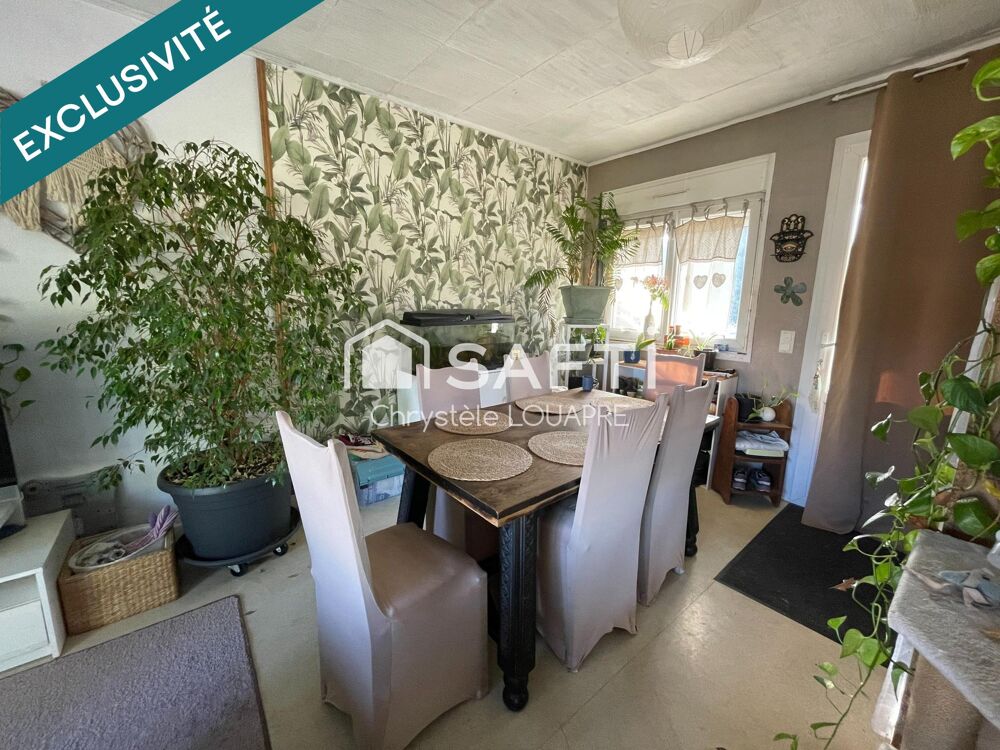 Maison de plain-pied actuellement louée 110 m² habitable 3 chambres 1 bureau