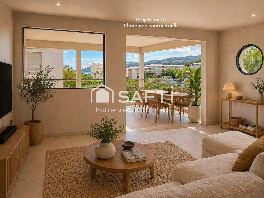 Vente Appartement T3 spacieux de 97 m² de surface utile - Résidence Les terrasse du Marin Le marin
