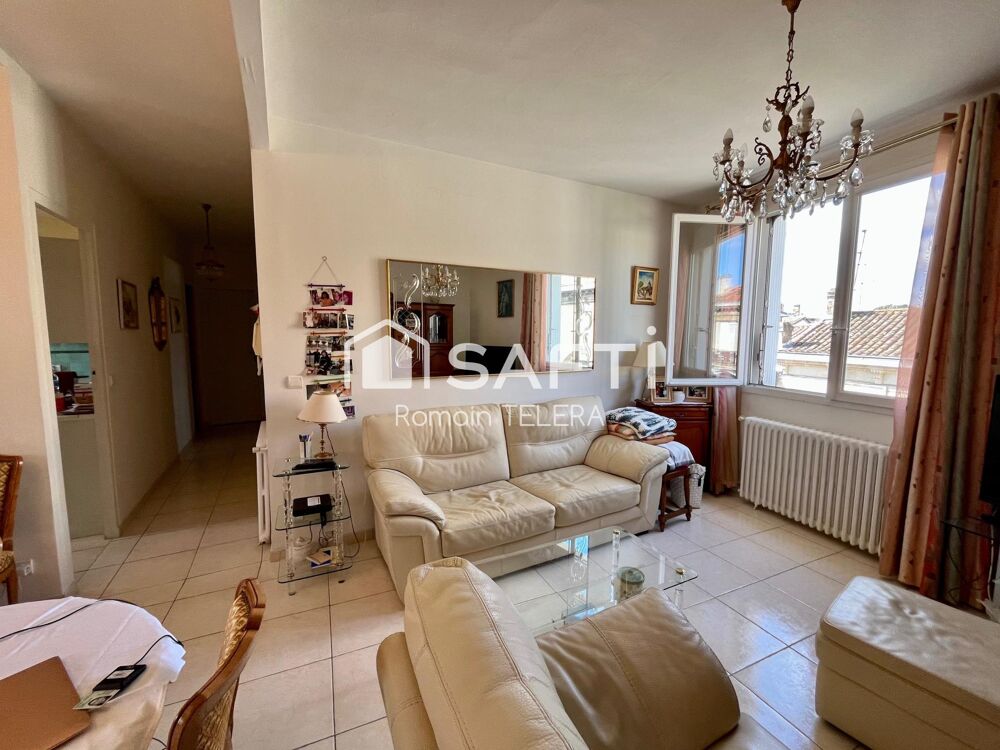 Vente Appartement Sacré-Cœur / Nansouty : T3 de 80 m² avec grande terrasse façon rooftop de 37 m² Bordeaux