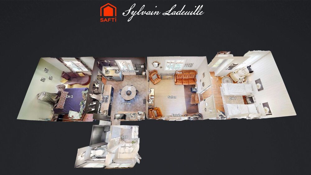 Maison avec Studio et gîte sur 2292 m2 de terrain