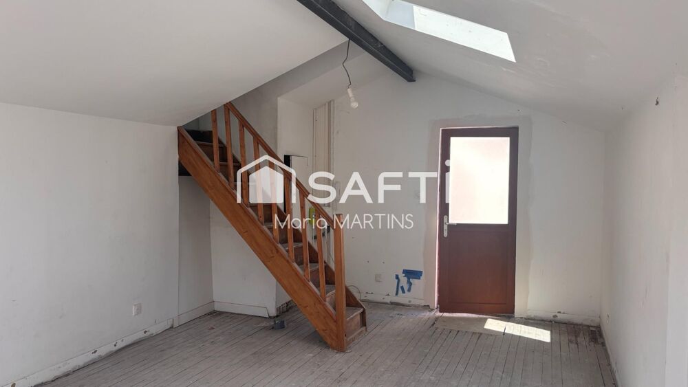 BORDEAUX BASTIDE - DUPLEX A RENOVER AVEC TERRASSE - BEAUX VOLUMES ET FORT POTENTIEL