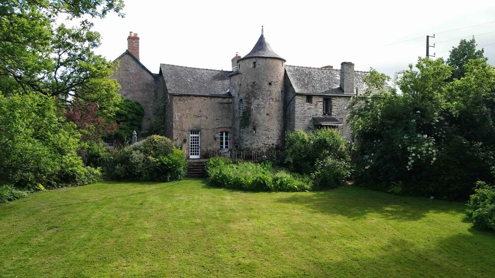 Vente Propriété/Château Manoir XVe s. - Domaine 3 ha – 500 m² – Proche Rennes Langon