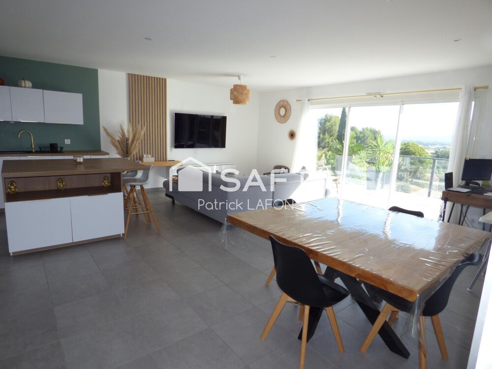 Vente Maison Villa avec vue spectaculaire sur la vallée de l'hérault. Clermont-l'herault