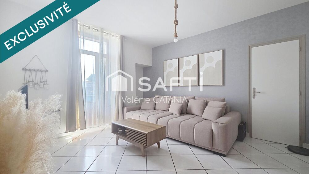 Vente Appartement MOIRANS CENTRE-VILLE – T3 de 73m² - VENDU LOUÉ – BALCON ET CAVE Moirans