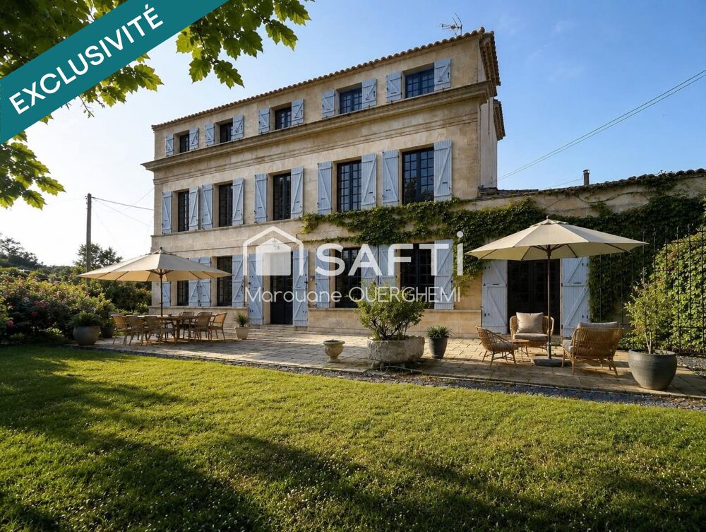 ENTRE VIGNE ET MER, UNE PROPRIÉTÉ UNIQUE À LISTRAC-MÉDOC 33480
