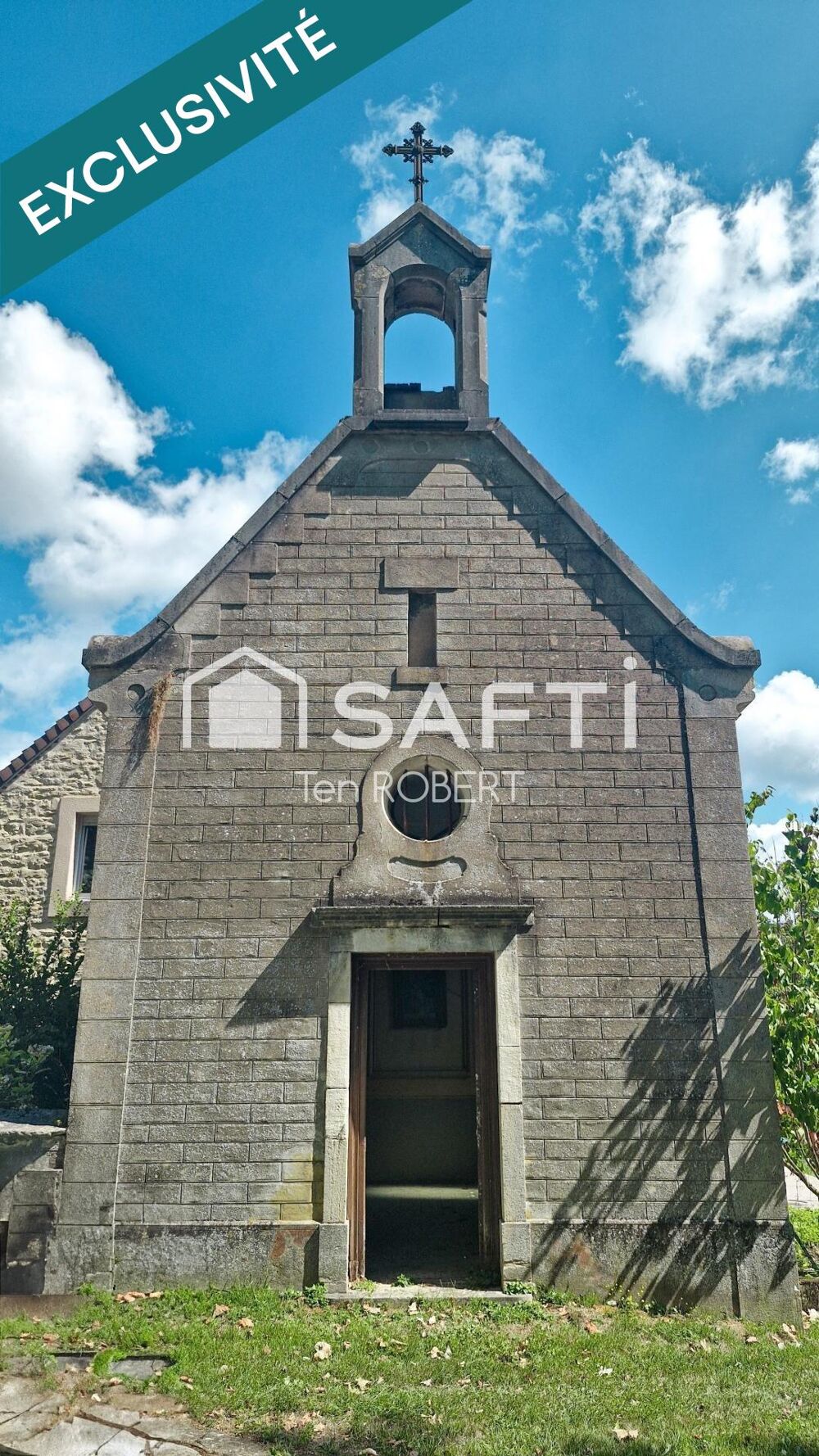Vente Immeuble Chapelle du XVIIIe à rénover Fragnes-la loyere