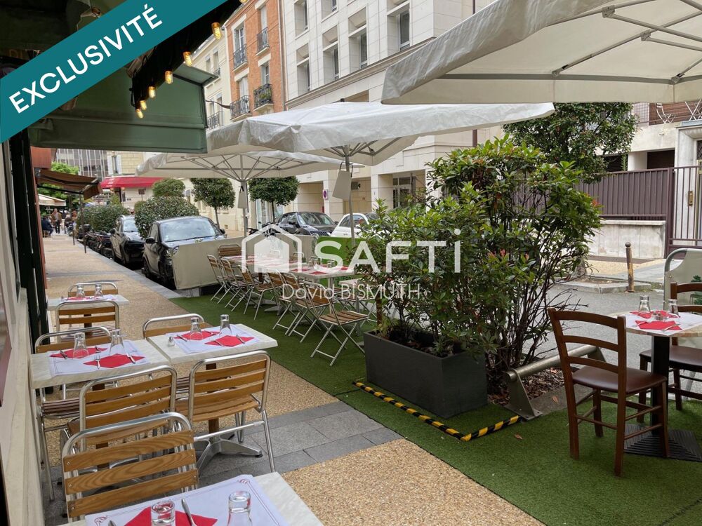   NEUILLY-SUR-SEINE – RESTAURANT / PIZZERIA / TRAITEUR ITALIEN – EMPLACEMENT PREMIUM – TERRASSE 20 PLACES 