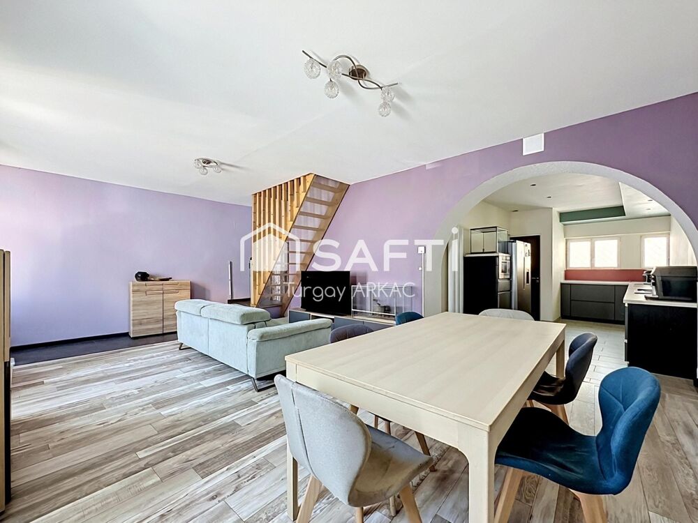 Vente Maison 5 chambres - centre ville Bourgoin-jallieu