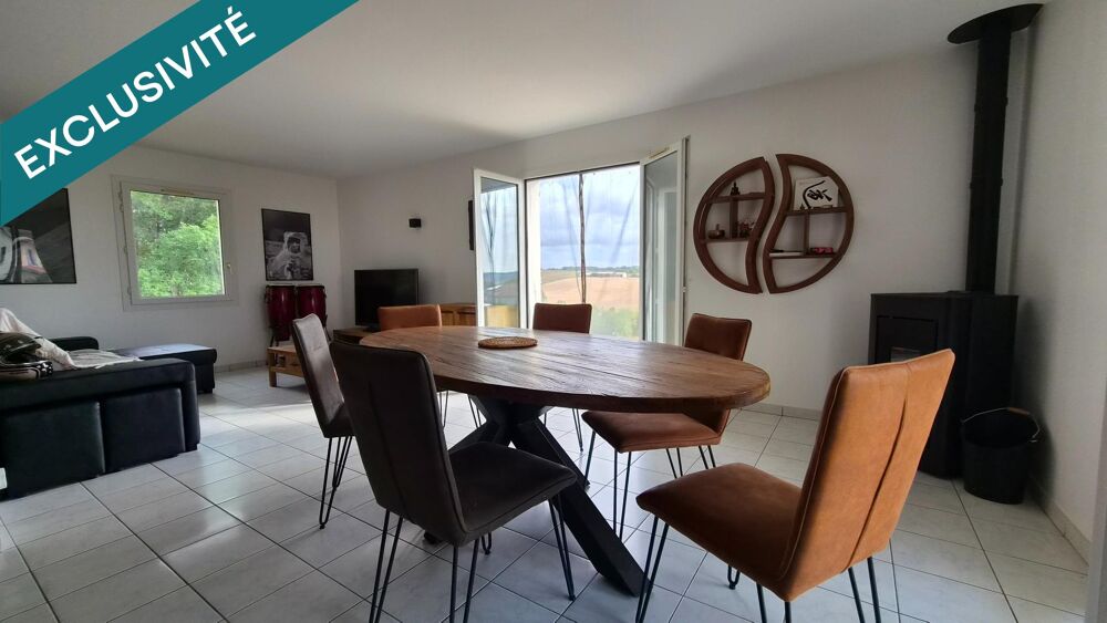 Vente Maison Maison 96 m2 - 3 chambres - Terrasse - garage - 1938 m2 de terrain La salvetat-belmontet