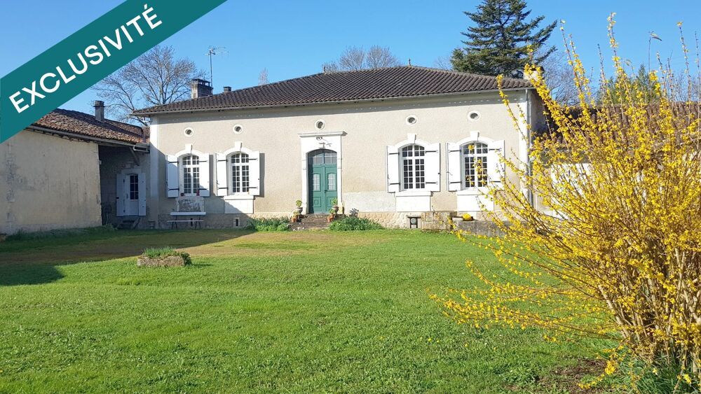 Vente Maison Bien rare : ancienne ferme du XVIII? siècle avec dépendances et grand terrain arboré à Barbezieux-Saint-Hilaire. Barbezieux-saint-hilaire