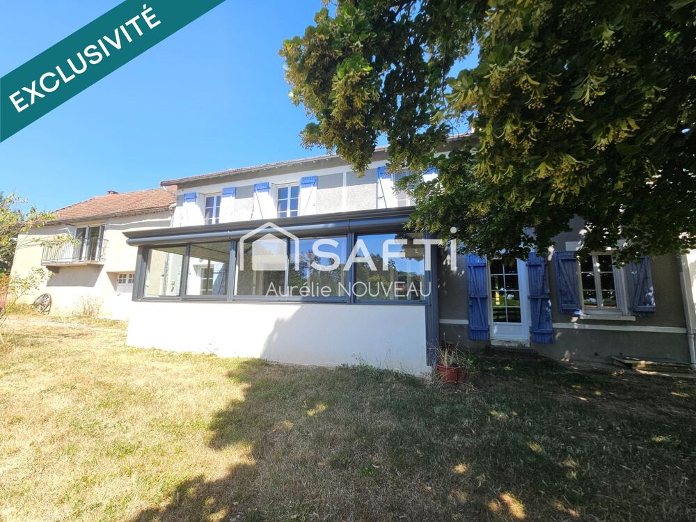 Vente Maison Maison familiale à fort potentiel - 250 m² et 4739 m² de terrain - dépendances, salle de réception, vue dégagée Ebreuil