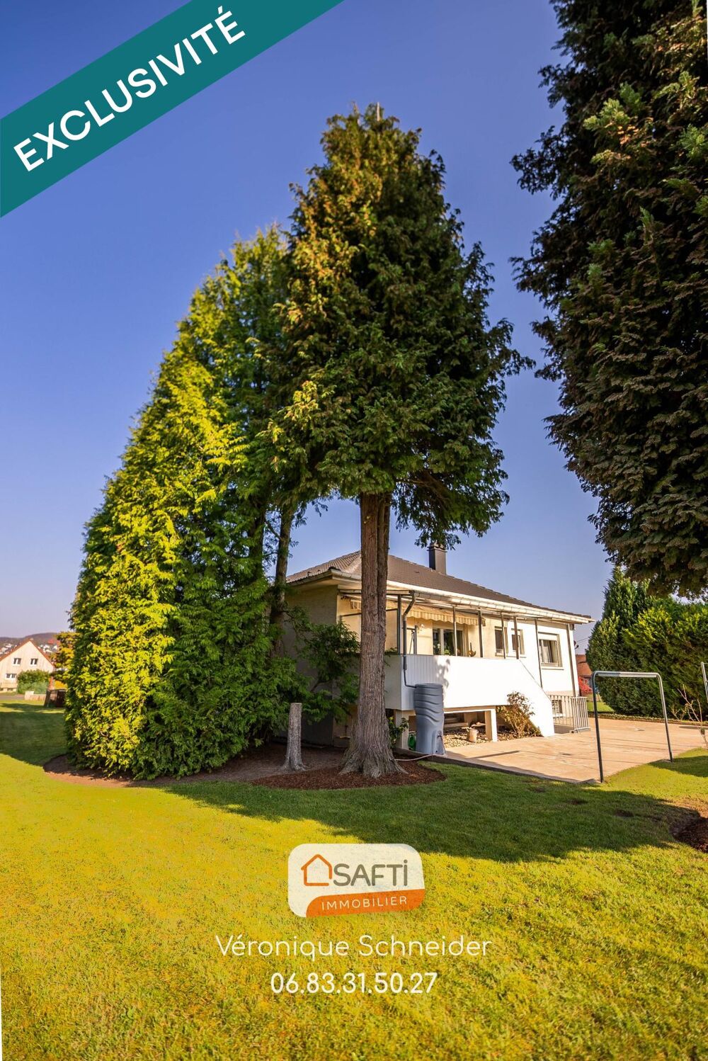 Vente Maison jolie maison implantée sur un grand terrain arboré et clôturé. Grosbliederstroff
