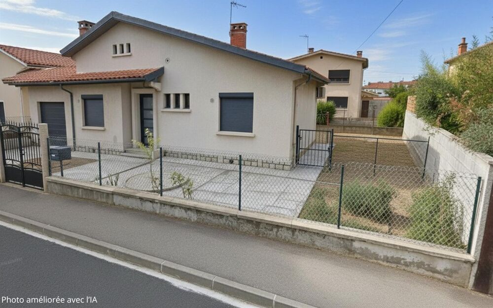 Villa 100m² entièrement rénovée sur terrain de 380m² avec garage