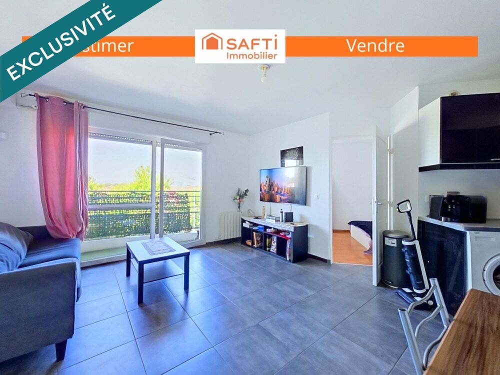 Vente Appartement T3 moderne balcon vue dégagée climatisation Vaulx-en-velin