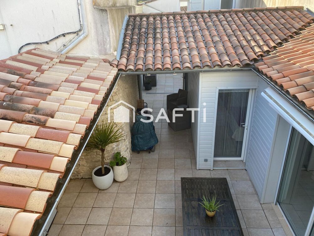 Rare, Maison Rétaise + Annexe en TBE, classe B&A
