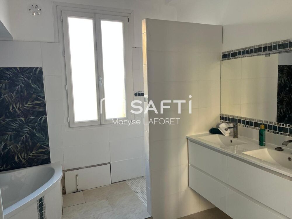 Appartement en cours de rénovation  90 m² avec jardin, garage et parking