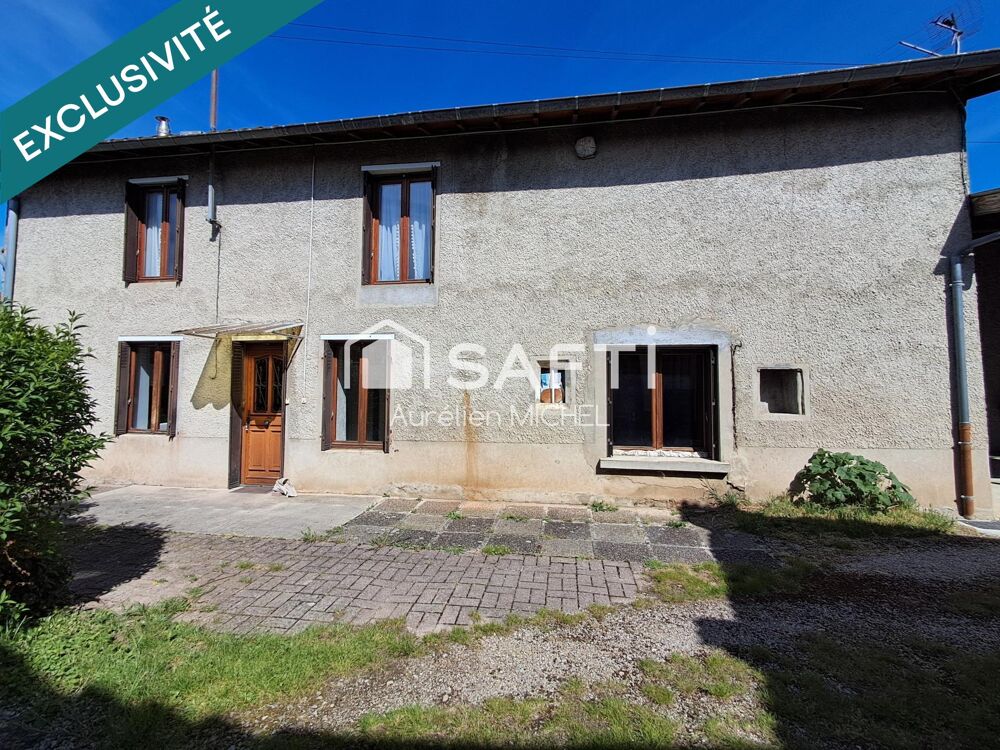 Maison plein centre de Villieu avec jardin de 495 m2 , 3 chambres