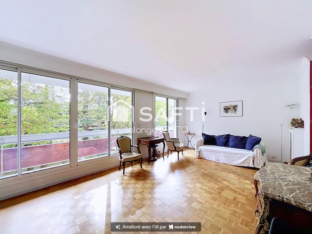 Vente Appartement Appartement familial de 84 m² avec balcon, parc arboré, piscine et parking Mareil-marly