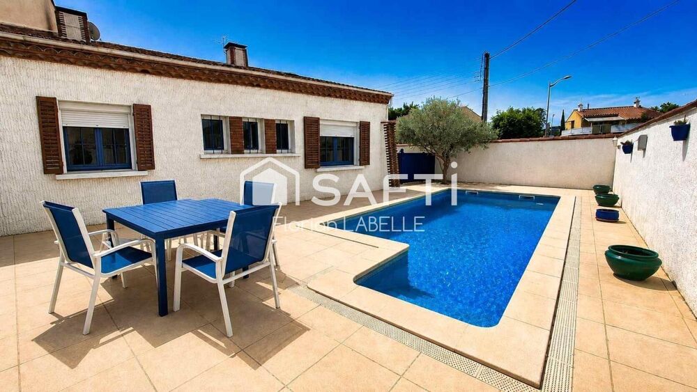 Vente Maison Villa F5 de 112 m² avec garage et piscine Pia