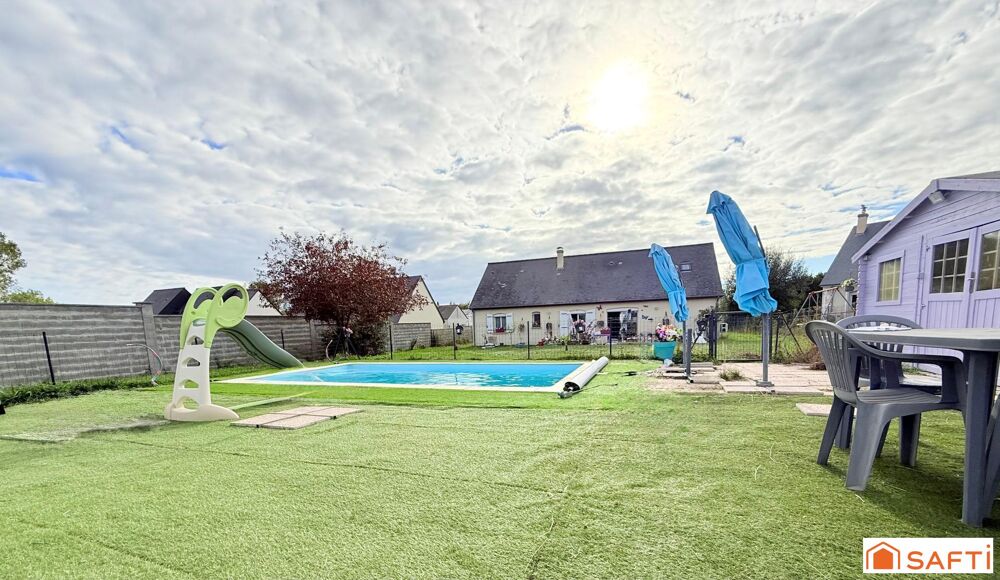 Maison avec sa piscine