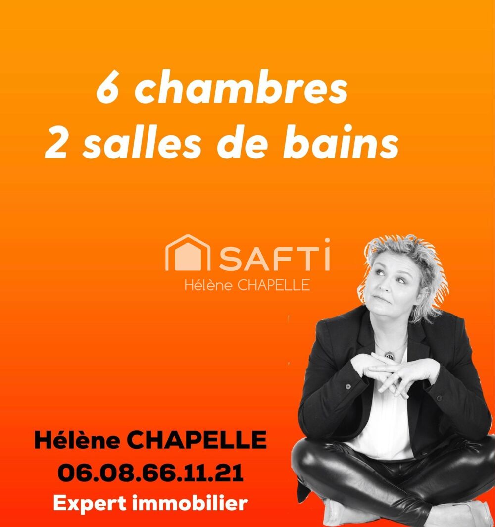 Maison de 185m2 - 8 chambres - idéal famille d'accueil
