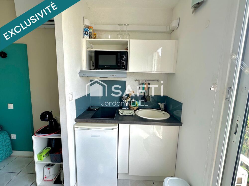 Vente Appartement Anse Mitan, Studio meublé vue mer avec piscine Les trois-ilets