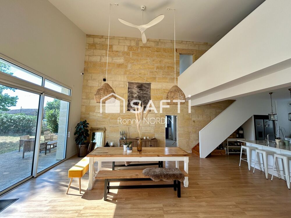 Vente Maison Maison girondine de 180 m2 - 4 chambres Gardegan-et-tourtirac